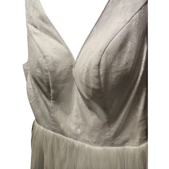 HONGFUYU White V-Neck Wedding Dress Size S - Picture 15 of 15